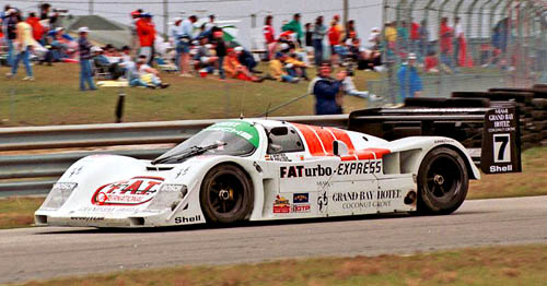 Both races were no problem for Aaron and his Porsche 962